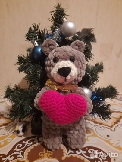 Мишка с сердечком