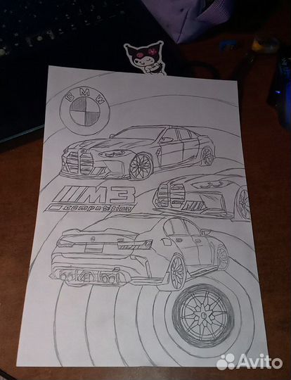 Рисую машины