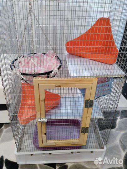Большая клетка для крупных грызунов или птиц