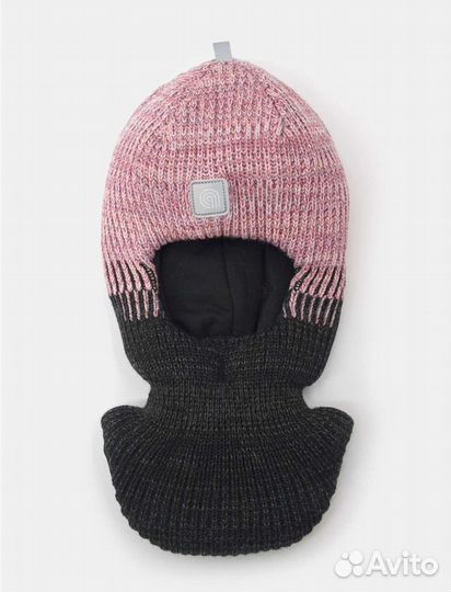 Шапка шлем для девочки зима новая