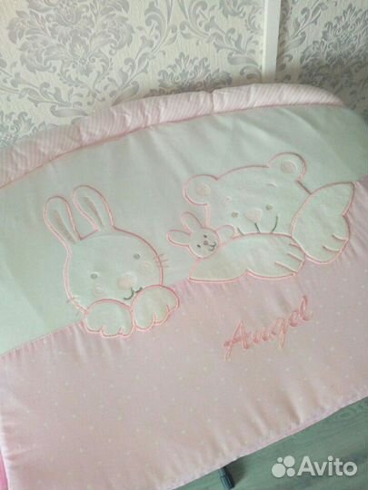 Бортики в кроватку