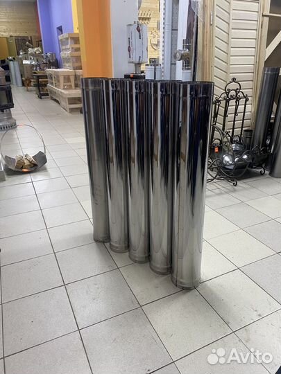 Труба дымохода из нержавейки 150мм