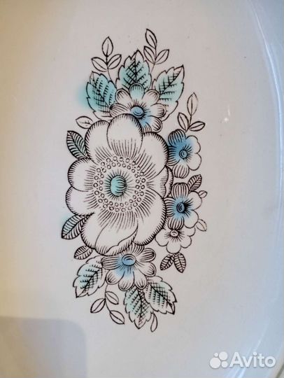 Блюдо,старый Китай,зик