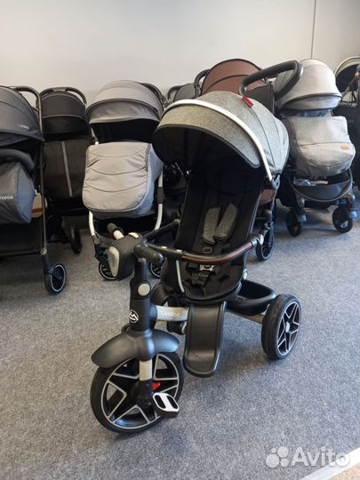 Трёхколёсный велосипед коляска Luxmom 5511