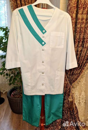 Медицинский костюм пижама 46 новый