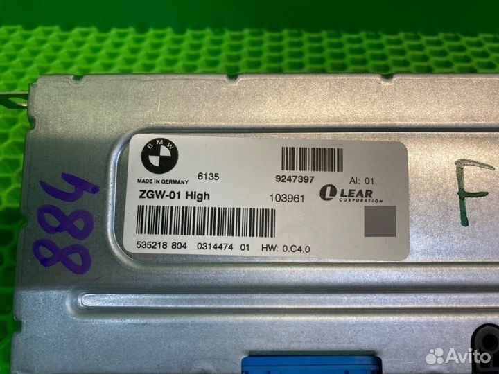 Блок ZGW Bmw 5 F10 N52B25 2010