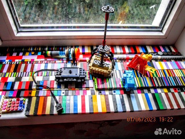 Конструктор Лего, сборные и отдельные детали