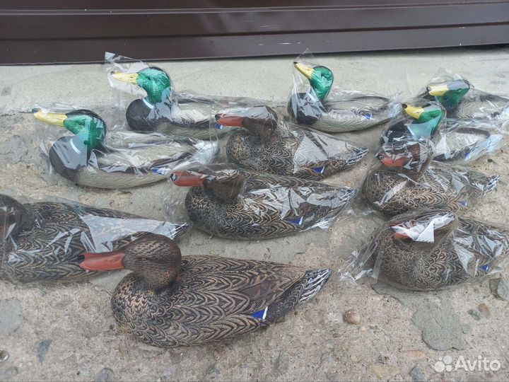 Чучела уток для охоты. 6 шт. Доставка