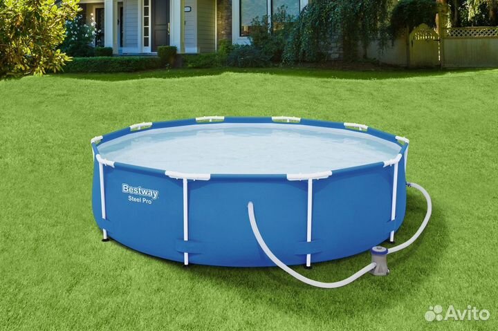 Каркасный бассейн Bestway 305х100 с фильтром