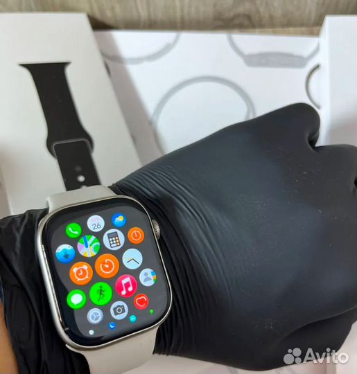 Часы apple watch 9 41 mm sliver