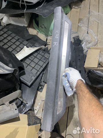 Накладка переднего порога правая Тойота Камри v40