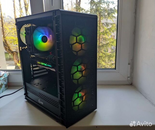 Игровой пк: Ryzen 5500 RTX 3060Ti DDR4 16GB 500M2