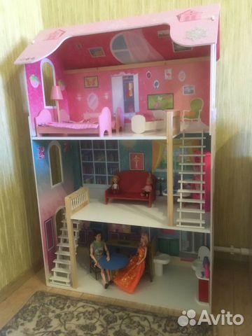 Домик кукольный большой 119 см высота