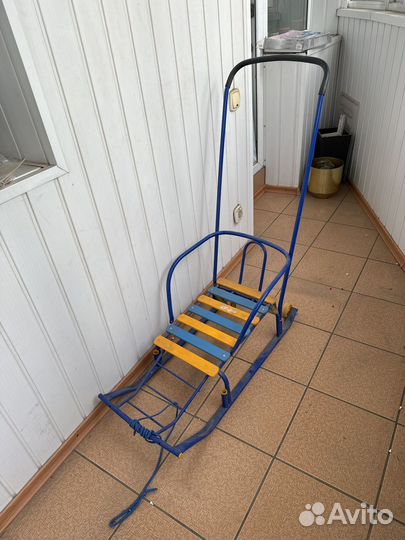 Сани зимние детские