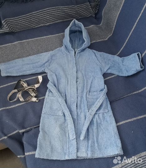 Детский махровый халат 110/116