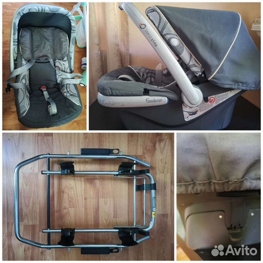 Коляска emmaljunga City Cross +Corg 3 в 1