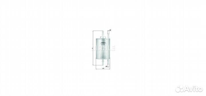 Фильтр топливн.audi A4 1,8T “02