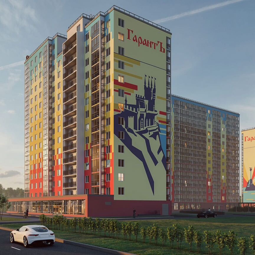 Квартира-студия, 31,4 м², 6/15 эт.