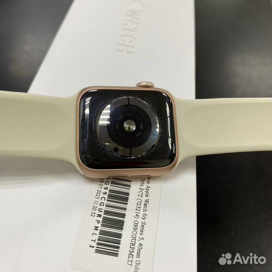 Apple Watch Series 5, 40mm, Gold Ростест 723214