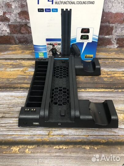 Охлаждающая подставка для ps4 slim/pro