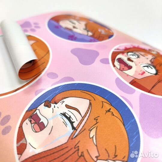 Печать ярких наклеек и стикерпаков