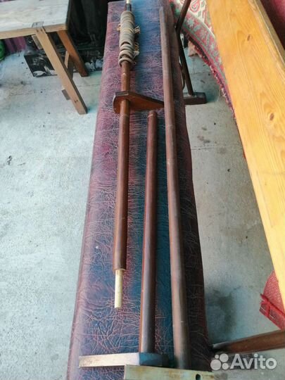 Гардина для штор деревянная СССР