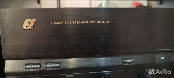 Усилитель sansui au-x301i