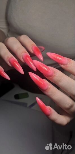 Маникюр,наращивание