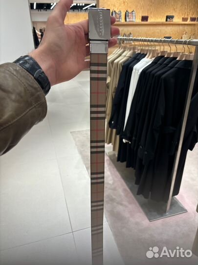 Ремень Burberry Vintage Check Logo