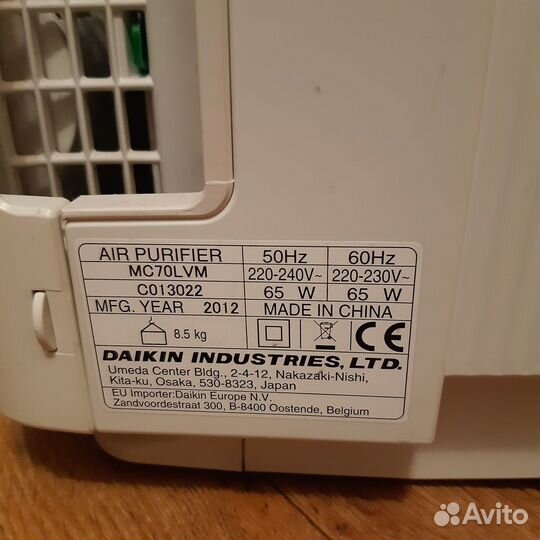 Очиститель воздуха Daikin
