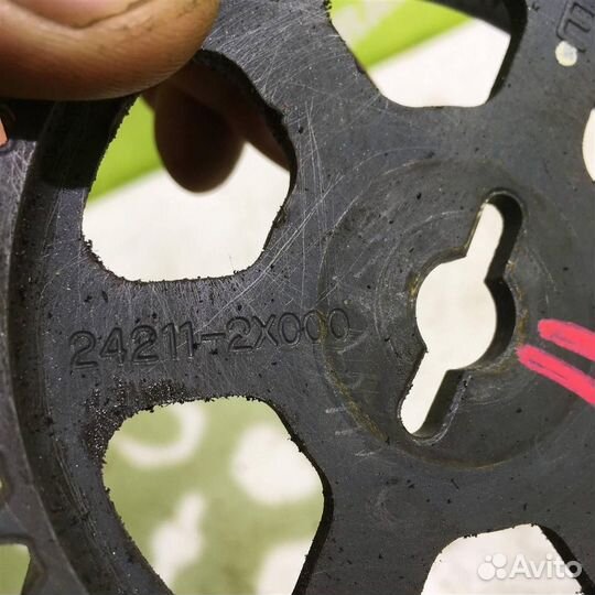 Шестерня (шкив) распредвала Киа рио 1