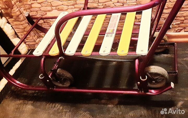 Детские санки с колесами