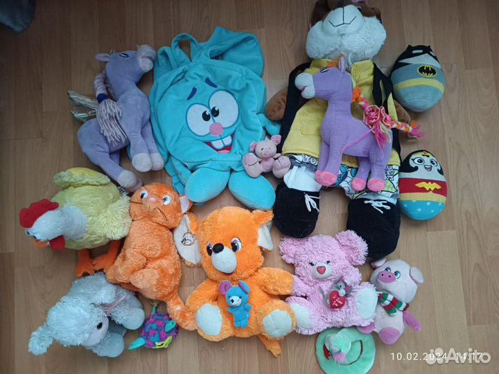 Мягкие игрушки пакетом