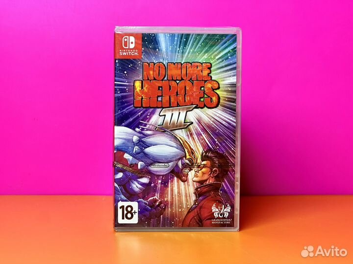 No More Heroes 3 (new, sealed, Nintendo Switch)