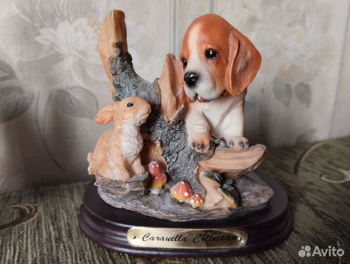 Статуэтки собачки. Полистоун