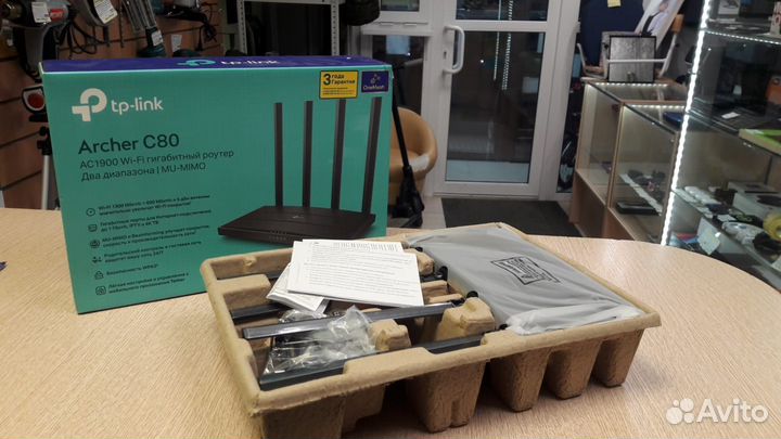 Wifi роутер tp link archer c80