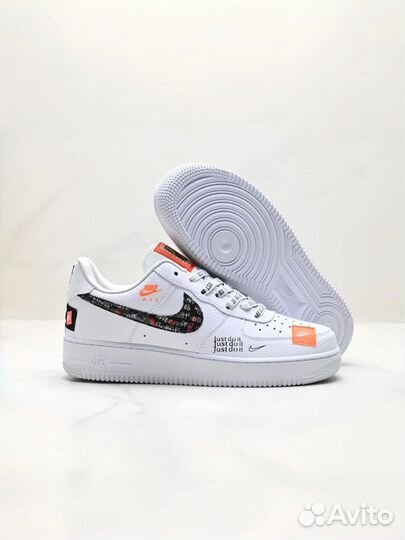 Nike Air Force 1 Low Just Do It Pack White Black