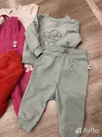 Пакет вещей для девочки 68 74