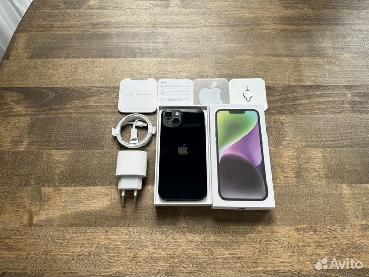 iPhone 14 Midnight 128gb,sim + esim