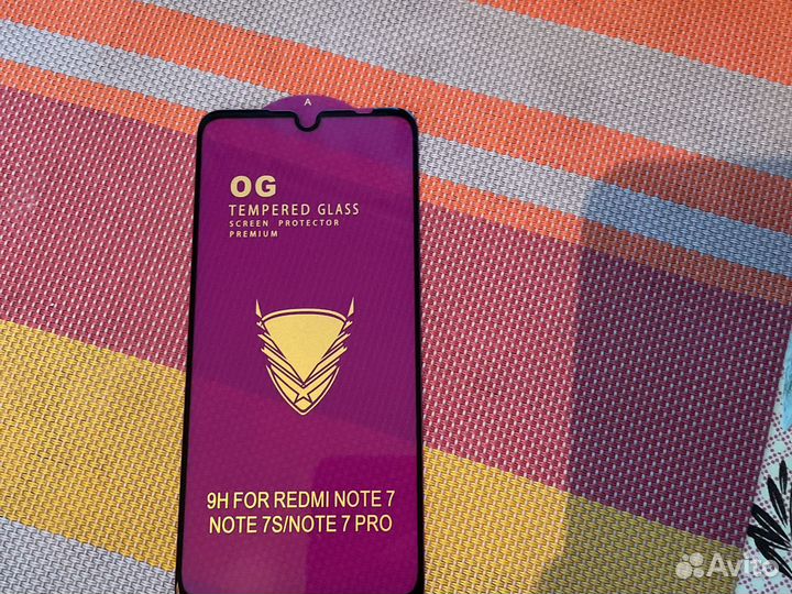 Защитное стекло xiaomi redmi note 7pro