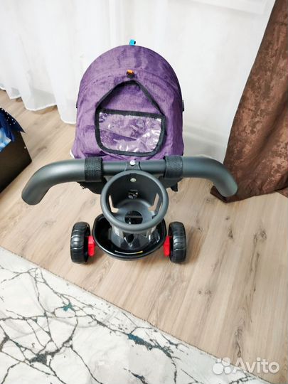 Детский трехколесный велосипед складной