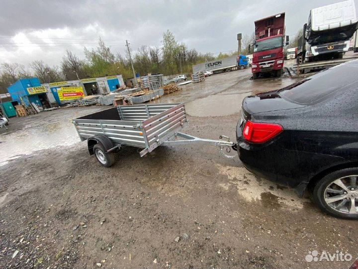 Прицеп легковой от производителя с высоким бортом