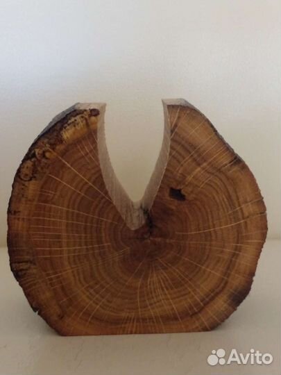 Визитница настольная из дуба