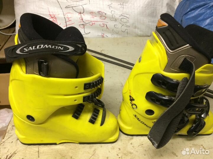 Ботинки для горных лыж salomon