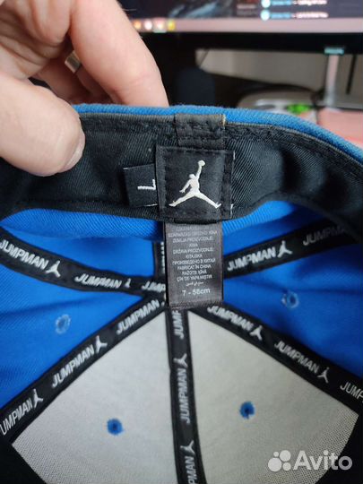 Кепка с прямым козырьком Jordan размер 7 (56 см)