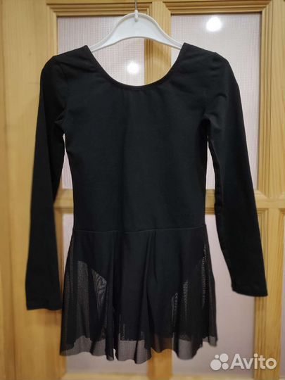 Купальник для танцев черный