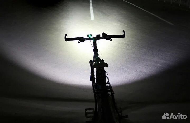 Мощный вело фонарь