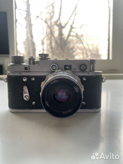 Зоркий 2-с + экспонометр Ленинград 7