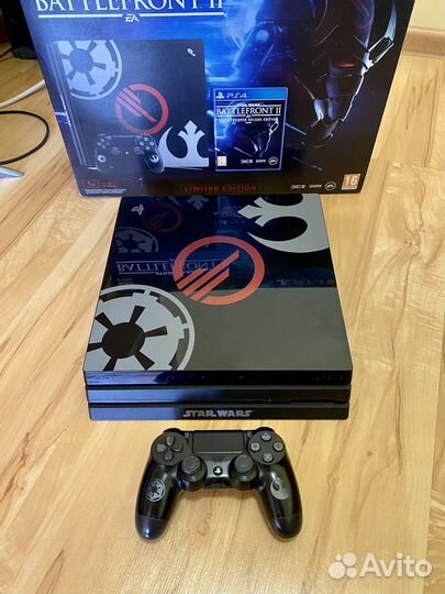 Sony PS4 pro + игры. Лимитированное издание