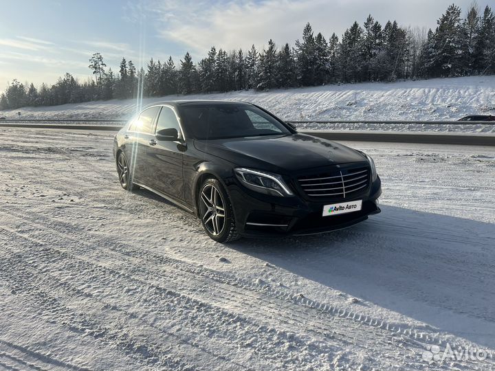 Mercedes-Benz S-класс 3.0 AT, 2016, 123 000 км